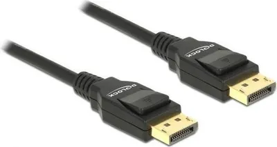 Produktbild von Delock Cable Displayport 1.2 Plug > Displayport Plug 4k 5 M