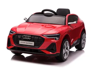 Produktbild von TPFLiving Elektro-Kinderauto Audi e-tron rot - Sportwagen für Kinder - Kinderauto Audi e-tron - Elektroauto für Kinder - Kinderfahrzeug ab 3 Jahren