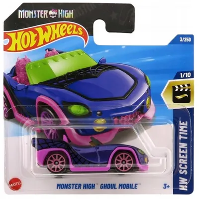 Produktbild von Hot Wheels Monster High Ghoul Mobile Spielzeugauto Serie