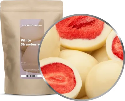 Produktbild von WHITE STRAWBERRY ZIP Beutel 450g
