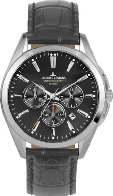 Obrázok produktu pre Jacques Lemans - Náramkové hodinky - Pánske - Chronograf - Quartz - Derby - 1-1945.1A