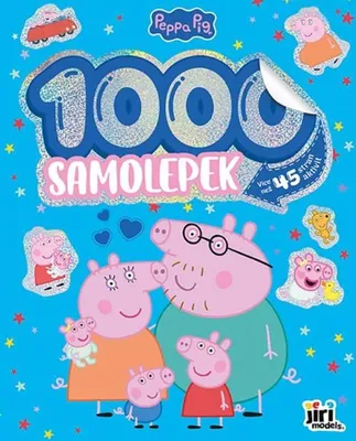 Obrázek produktu pro 1000 samolepek s aktivitami Prasátko Peppa
