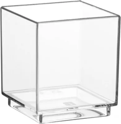 Zdjęcie produktu dla PAPSTAR  10524 PAPSTAR Fingerfood-Schale eckig, 42 x 42 x 47 mm