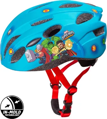 Zdjęcie produktu dla Nd15_9076 Kask Rowerowy In-Mold Avengers - Boys