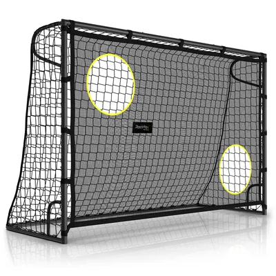 Produktbild von Racetex Fussballtore für Garten Kinder [MIT TORWAND] – Robustes Fußballtor Kinder & Erwachsene,  Stahlrahmen Front & wetterfestem Fußballnetz 300x200