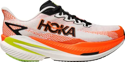 Produktbild von Hoka M Mach X 3 - white / neon tangerine, Größe:8
