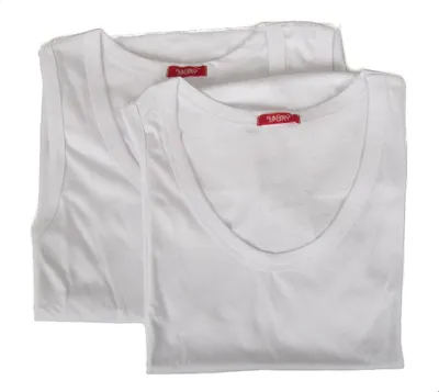 Immagine prodotto di Confezione 2 canottiere uomo cotone spalla larga bipack RAGNO articolo 601412, 8-OTTAVA (EU XXXL - F 7 - USA XXL - GB 42), Cotone 100%