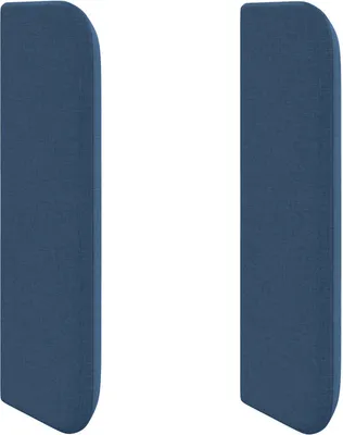Image de Oreille de tête de lit Bleu 40,5 x 40,5 x 4 cm tissu