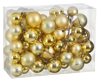 Produktbild von Weihnachtsbaumschmuck-Set, KÖNIGSGOLD, 240-teilig, für Weihnachtsbäume 120–210 cm