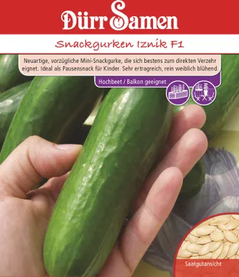 Produktbild von Salatgurke Iznik F1 | Salatgurkensamen von Dürr Samen