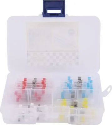 Produktbild von 50 Stück wasserdichte Lötverbinder, Kabelquerschnitt 0,25-6,00 mm², farbcodiert