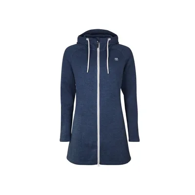Image de Elkline, manteau en polaire chaud, taille : 36, couleur : bleu ardoise