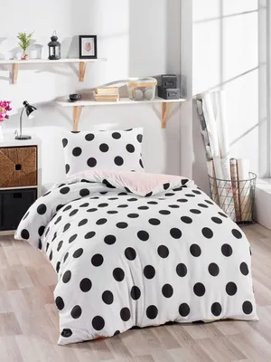 Produktbild von L'Essentiel Linge de Maison, Begonvilla- EPJ8726, Weiß,Schwarz, Bettdecken, 65% Baumwolle / 35% Polyester
