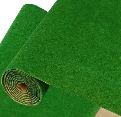 Kunstgrasmatte 200x41 cm, Modellrasen, dunkelgrün C