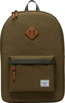 Image de Herschel - Heritage - Sac à dos urbain "Military" en vert olive