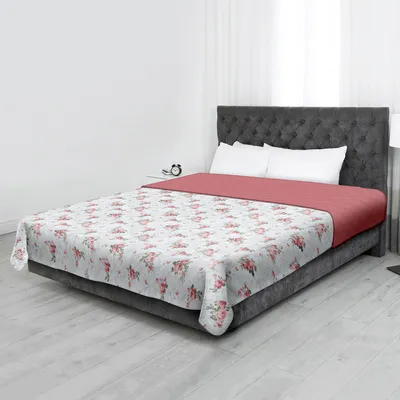 Produktbild von Tagesdecke ( Rosella ) 220x240 cm mit wattierter Zwischenlage, Bettüberwurf - leichte Überwurfdecke, Sommerdecke gesteppt - Steppdecke, Wendedecke in vers. Motiven