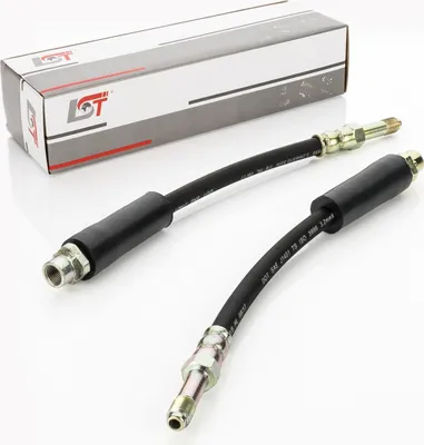 Produktbild von 2x Bremsschlauch Bremsleitung Hinterachse für BMW 1er E81 3er E90 E91 - 265mm