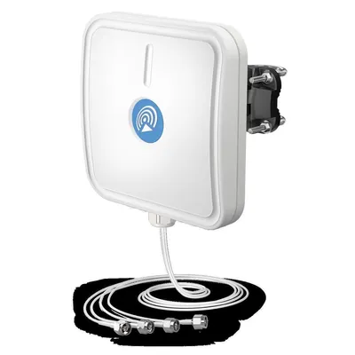 Zdjęcie produktu dla QuSector 14HV-90-4 Dwupasmowa antena panelowa WLAN 6E/7, 90°, 14 dBi