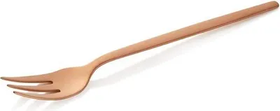 Produktbild von 24x Dessertgabel ALEX BRONZE, mit bronze, matte PVD Beschichtung, 16 cm, Chromnickelstahl 18/10