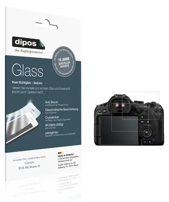 Image de 2x Protection ecrán pour Canon EOS R6 Mark III Verre souple Film Protecteur 9H dipos