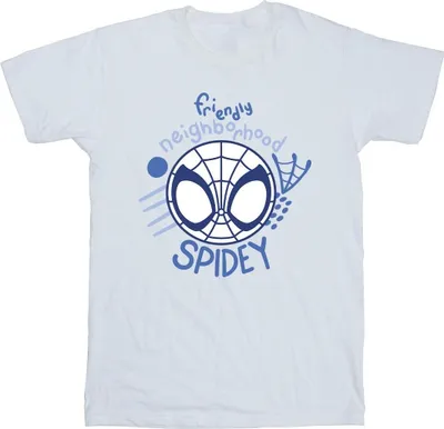 Produktbild von Marvel - "Spidey And His Amazing Friends Neighbourhood" T-Shirt für Herren BI45551 (4XL) (Weiß)