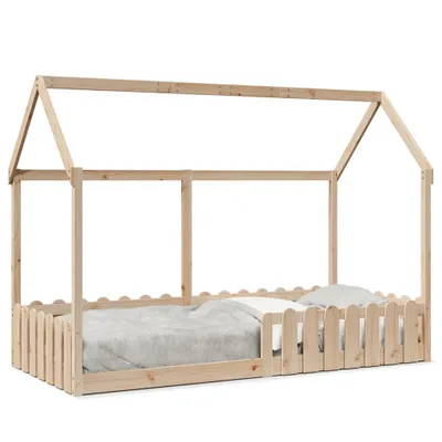 Obrázok produktu pre vidaXL Detská postieľka 90x200 cm z masívneho borovicového dreva