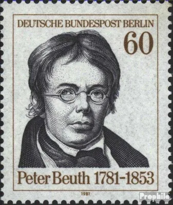 Produktbild von Briefmarken Berlin (West) 1981 Mi 654 (kompl.Ausg.) FDC Beuth
