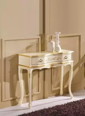 Produktbild von Designer Konsolentisch Holz Tisch Kommode Klassischer Möbel Luxus Konsole