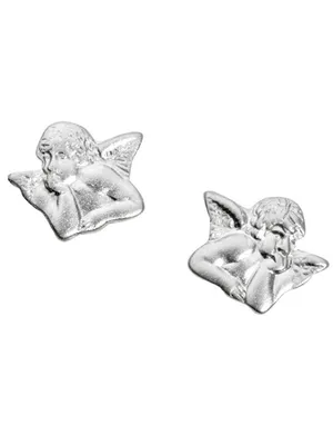 Produktbild von Miamar SK46 Kinder Ohrschmuck Schutzengel Silber Kinderschmuck