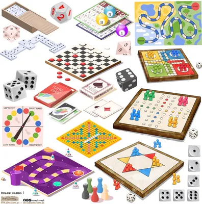 Produktbild von AUFKLEBER ScrapLove Dekor Stickers - Board Games 1