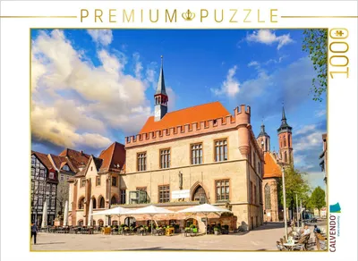 Produktbild von CALVENDO Puzzle Göttinger Rathaus | 1000 Teile Lege-Größe 64 × 48 cm Foto-Puzzle für glückliche Stunden