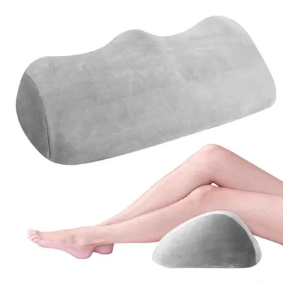 Image de Solidchoice - Coussin de soutien pour genoux, idéal pour soulager les jambes et les hanches, en mousse à mémoire de forme avec housse lavable