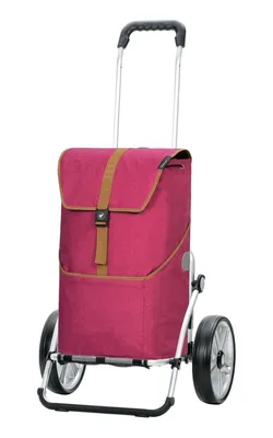 Produktbild von Andersen SHOPPER MANUFAKTUR Einkaufstrolley Royal Shopper Auke Rubin beere 107cm