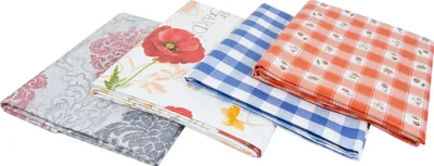 Produktbild von Tischdecke Für drinnen und draußen, leicht zu waschen, hochwertiges Material, 3 verschiedene Designs