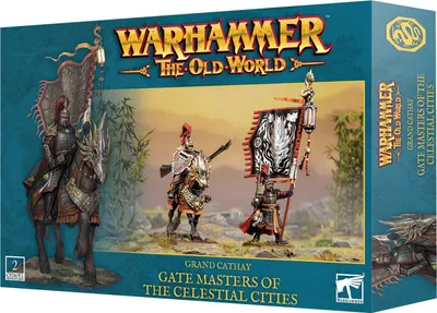 Produktbild von Warhammer The Old World - Grand Cathay - Gate Masters of the Celestial Cities (2 Figuren)