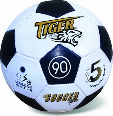 Obrázok produktu pre Čierna kožená futbalová lopta