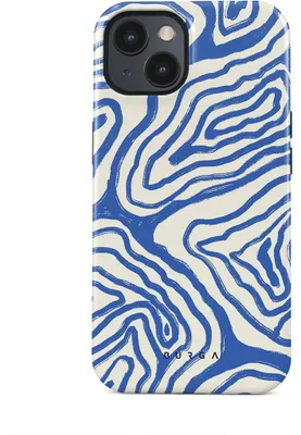 Produktbild von Burga Tough Outdoor-Handyhülle für iPhone 15 - Backcover Kunststoff Seven Seas Blau