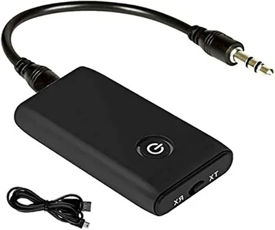 Immagine prodotto di Adattatore Bluetooth - Trasmettitore e ricevitore audio - Streaming musicale wireless - Funzione 2-in-1 - Mini formato - Nero