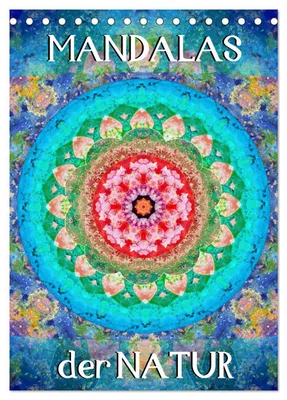 Produktbild von MANDALAS der Natur (Tischkalender 2027 DIN A5 hoch), CALVENDO Monatskalender