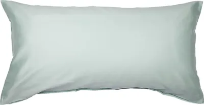 Produktbild von Traumschloss Mako-Satin Kissenbezug 40 x 60 cm jadegrün 100% Mako-Baumwolle, mit Reißverschluss