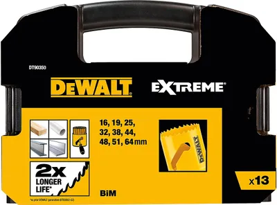 Produktbild von DeWalt DT90350-QZ Lochsägen-Set 13-tlg.