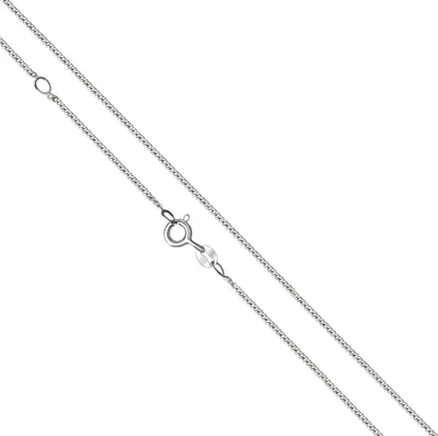 Zdjęcie produktu dla Łańcuszek, 375 próby złota, 42+3 cm, kolor biały, numer katalogowy: 064350059W-45ZWÖ-2