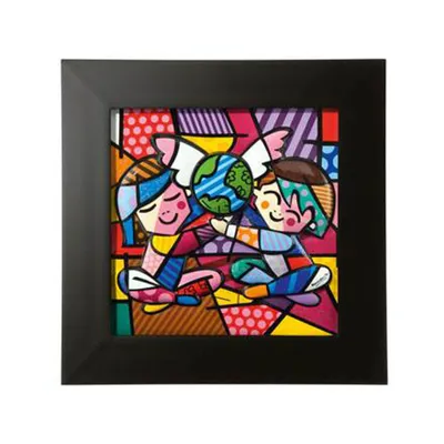 Produktbild von Goebel Pop Art Children of The World - Reliefbild Bunt