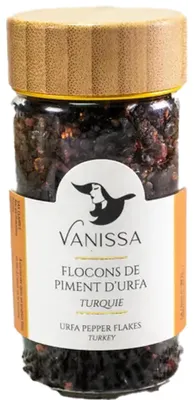 Produktbild von Vanissa: Urfa-Pfefferflocken - Authentischer Urfa-Chili aus der Türkei 45 Gramm