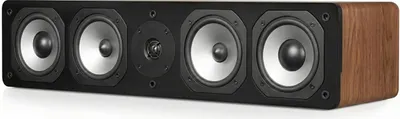 Imagen del producto de Altavoz central pasivo - 210 vatios de potencia - carcasa de MDF - altavoz para sistema de cine en casa