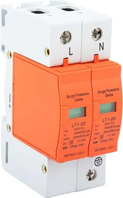 Image de Maison Parafoudre - 2P 10kA-20kA 420VAC Parafoudre basse tension