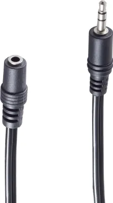 Obrázek produktu pro shiverpeaks BS30809, 3.5mm, Samec, 3.5mm, Samice, 10 m, Černá