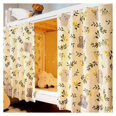 Produktbild von Bettvorhang für Etagenbetten, Zeltvorhang, Blackout-Vorhänge, Moskitonetz für Hochbetten, Schlafzelt für Schlafsäle, Mid-Sleeper Bettvorhang