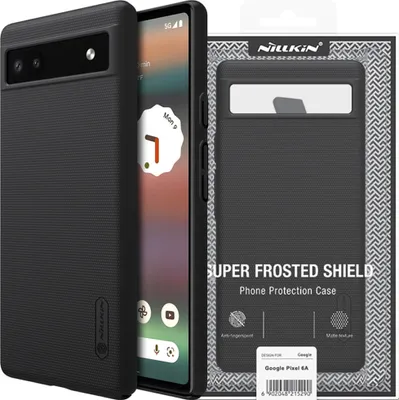 Produktbild von Nillkin Super Gefrostet Schild Fall Für Google Pixel 6A Telefon Abdeckung Schwarz