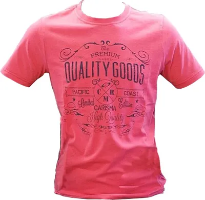 Produktbild von Brandneu Designer T-Shirt CARISMA Ibisrot CRM4116 XXL